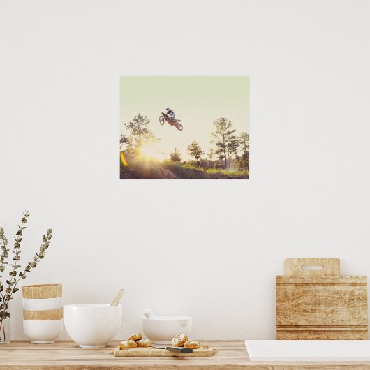 Dirt Bike Poster (Keuken)