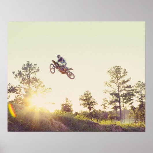 Dirt Bike Poster (Voorkant)