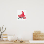 Dirt bike poster (Keuken)
