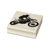 Dirt Bike Racer Rubberstempel (Stempel)