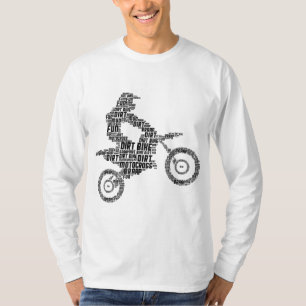 Dirt Bike Rider Motocross Enduro Dirt Biking Boys T-shirt