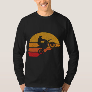 Dirt Bike Rider Motocross Retro Enduro Dirt Biking T-shirt