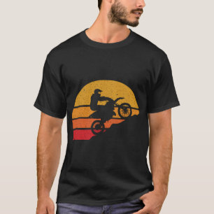 Dirt Bike Rider Motocross Retro Enduro Dirt Biking T-shirt