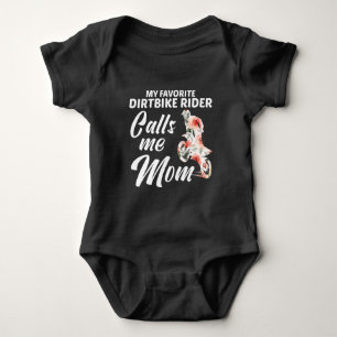 Dirt Bike Rider Motocross Son Ma Relatie Romper
