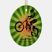 Dirt Bike Rider Ornament (Rechts)