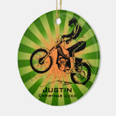 Dirt Bike Rider Ornament (Links)
