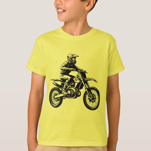 Dirt Bike Rider  T-shirt (Voorkant)