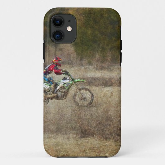 Dirt Bike Riding Case-Mate iPhone Case (Achterkant)