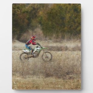 Dirt Bike Riding Fotoplaat
