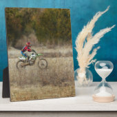 Dirt Bike Riding Fotoplaat (Zijkant)