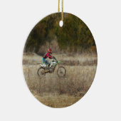 Dirt Bike Riding Keramisch Ornament (Rechts)