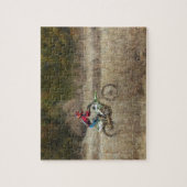 Dirt Bike Riding Legpuzzel (Verticaal)