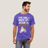 Dirt Bike Riding MX Motocross Supercross T-shirt (Voorkant volledig)