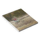 Dirt Bike Riding Notitieblok (Schuin)