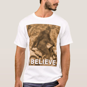Dirt Bike Sasquatch Motocross Grote Voet Grappig T T-shirt