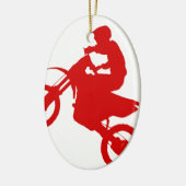 DIRT BIKE (sjaal) Keramisch Ornament (Links)