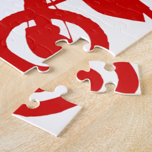 DIRT BIKE (sjaal) Legpuzzel (Zijkant)