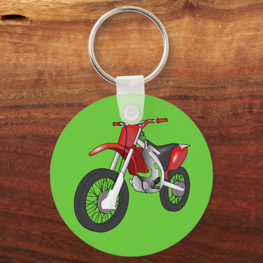 Dirt bike sleutelhanger (Voorkant)
