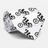 Dirt Bike Stropdas (Opgerold)