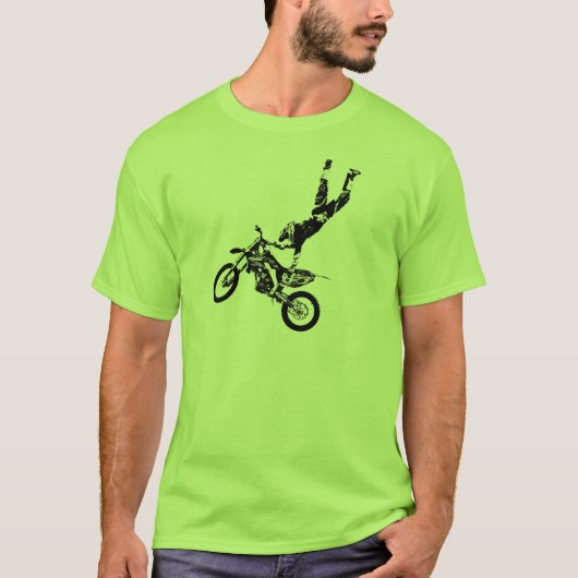 Dirt Bike Superman T-shirt (Voorkant)