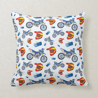 Dirt Bike Throw Pillow Kussen