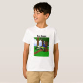 Dirt Bike Tree Hugger Child's T-shirt (Voorkant volledig)