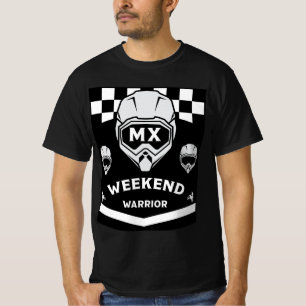 Dirt Bike Weekend Warrior Motocross Rider T-Shirt