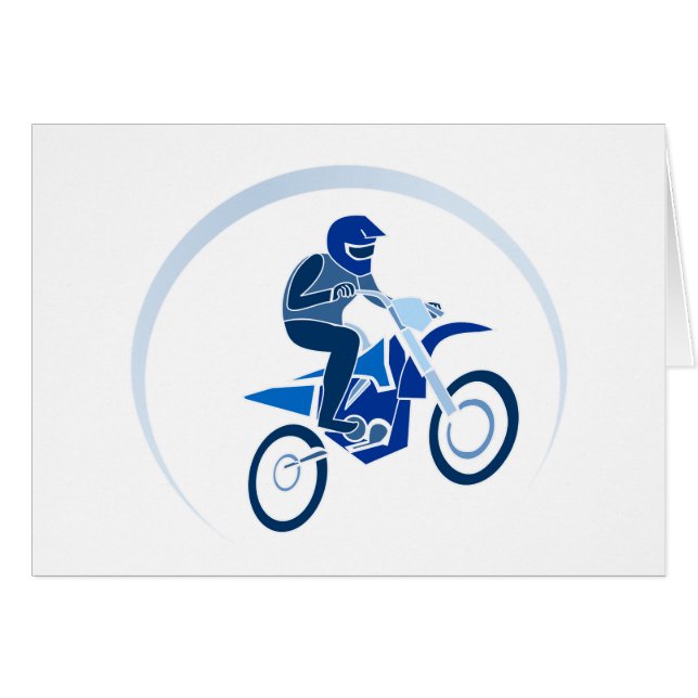 Dirt Biker Vector Biking (Voorkant Horizontaal)
