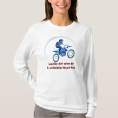 Dirt Biker Vector Biking T-shirt (Voorkant)