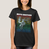 Dirt Biking Brother Biker Mx Motocross Bike Moto B T-shirt (Voorkant)