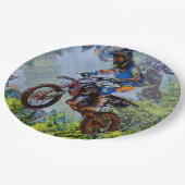 Dirt-Biking Fools - Motocross-racisme Papieren Bordje (Gekanteld)