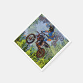 Dirt-Biking Fools - Motocross-racisme Servet (Hoek)