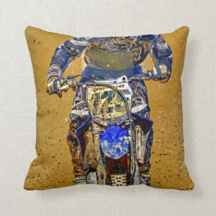 Dirt-Biking Moto-X Champ Designer #Gift Kussen