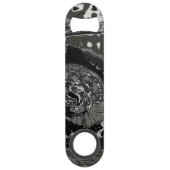 Dirt Biking (zwart-wit) Speed Flessenopener (Voorkant)