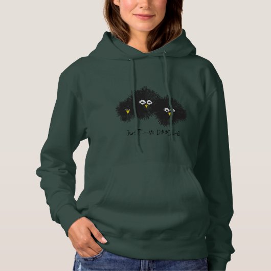 Dirt Bird "Houd je veren warm" Hoodie (Voorkant)
