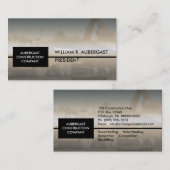 Dirt | Bodembouwbedrijf Hauling Business Visitekaartje (Voorkant / Achterkant)