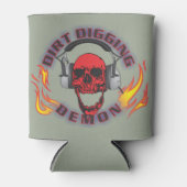 Dirt Digging Demon Koozi Blikjeskoeler (Voorkant)