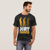 Dirt Fishing Metal Detector Searching For Treasure T-shirt (Voorkant volledig)