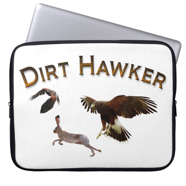 Dirt Hawker Laptop Sleeve (Voorkant)