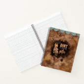 Dirt is Cowgirl Glitter Notitieboek (Binnen)