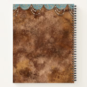 Dirt is Cowgirl Glitter Notitieboek (Achterkant)