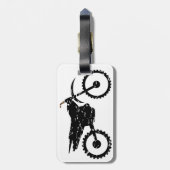 Dirt LOVER FLAIR Bagagelabel (Achterkant verticaal)