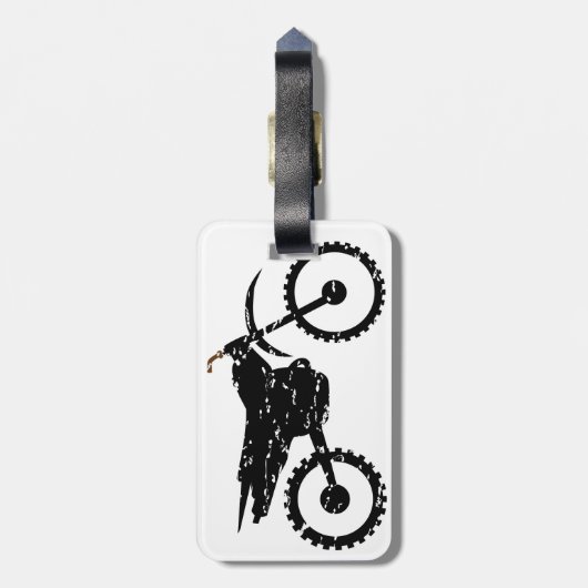 Dirt LOVER FLAIR Bagagelabel (Achterkant verticaal)