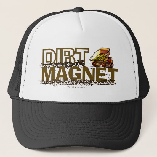 Dirt Magnet Trucker Pet (Voorkant)