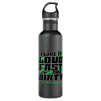 Dirt Modified Racing Apparel Sprint Car Dirt Track Waterfles