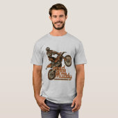 Dirt moto race t-shirt (Voorkant volledig)
