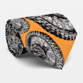 Dirt moto stropdas (Opgerold)