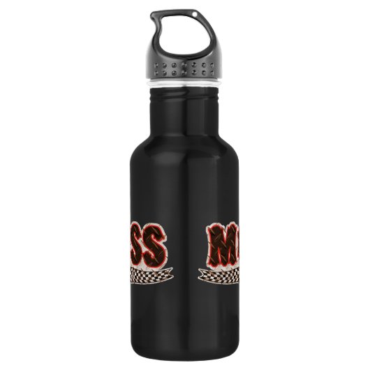 Dirt moto waterfles (Achterkant)