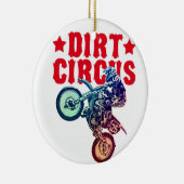 Dirt Motocross Keramisch Ornament (Rechts)
