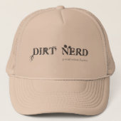 Dirt Nerd - Proud Urban Farmer Trucker Pet (Voorkant)